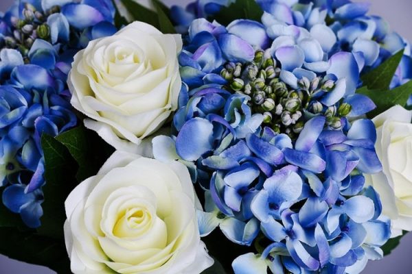 artificial hydrangea