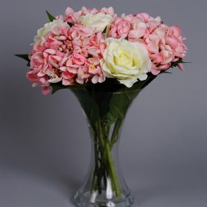 Artificial Pink Hydrangeas