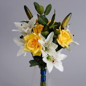 Yellow Artificial Roses