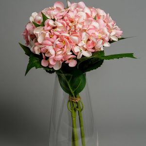 artificial pink hydrangea