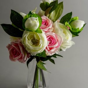 Artificial Peony Bouquet