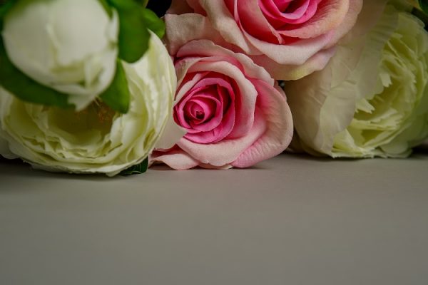 artificial peonies bouquet