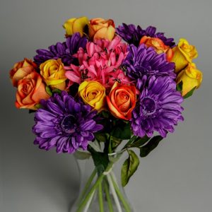 artificial flowers bouquet