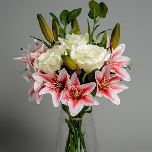 Artificial Lily Bouquet