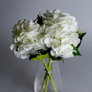 Artificial White Hydrangea