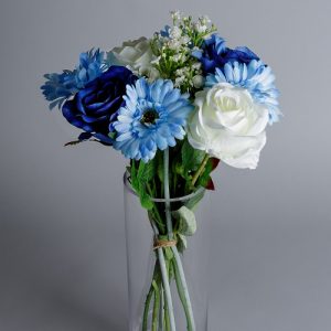 artificial blue roses