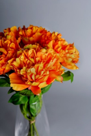 Artificial Orange Peonies