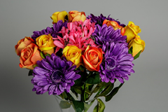 The Beautiful Meaning Behind Artificial Gerberas 2 Purple Gerberas