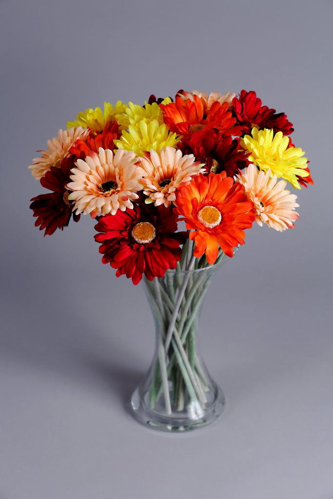 The 5 Best Artificial Transitional Flowers to get you from Summer to Autumn 1 Artificial Transitional Flowers (Gerberas)