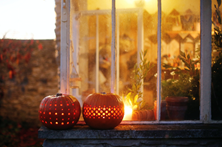 Carved Halloween Pumpkins