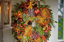 Halloween Autumnal Wreath