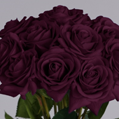 Purple roses are perfect for Halloween
