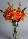 Orange Artificial Lilies