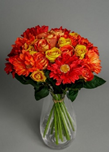 Orange Artificial Gerberas