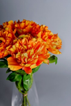 The 4 Best Orange Artificial Flowers 1 Orange Artificial Peonies