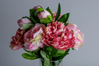 Pink Artificial Flowers (Peonies)