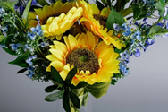 Mood booster flowers- sunflower bouquet